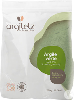 Argile Verte surfine - Argiletz - 300 g