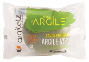 Savon à l'argile Verte, parfum Cologne - Argiletz - 100 g