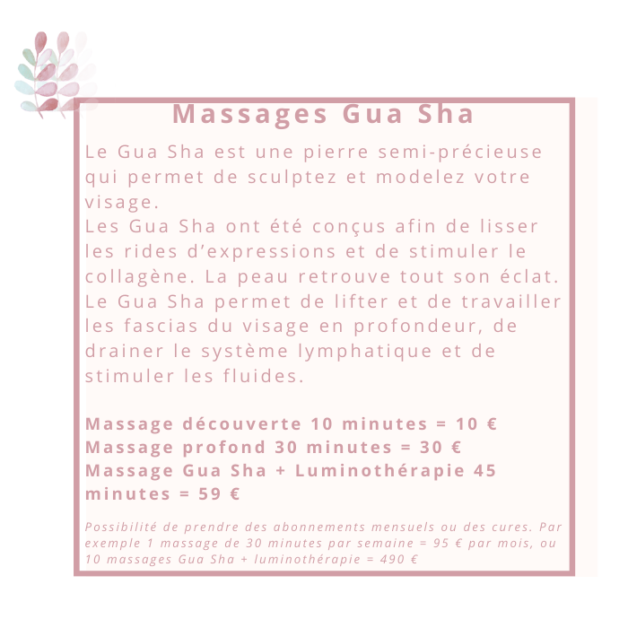 Massages Gua Sha chez Dhombres & de Lumières