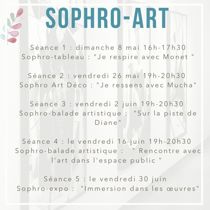 Les séances Sophro Art chez Dhombres et de Lumières