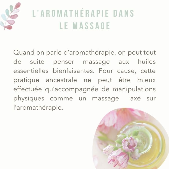 Aromathérapie et massage